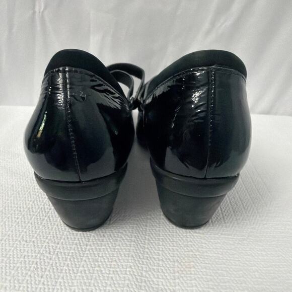Naot Mary Jane Shoes Womens Size 10 Black Patent Leather - Picture 6 of 10
